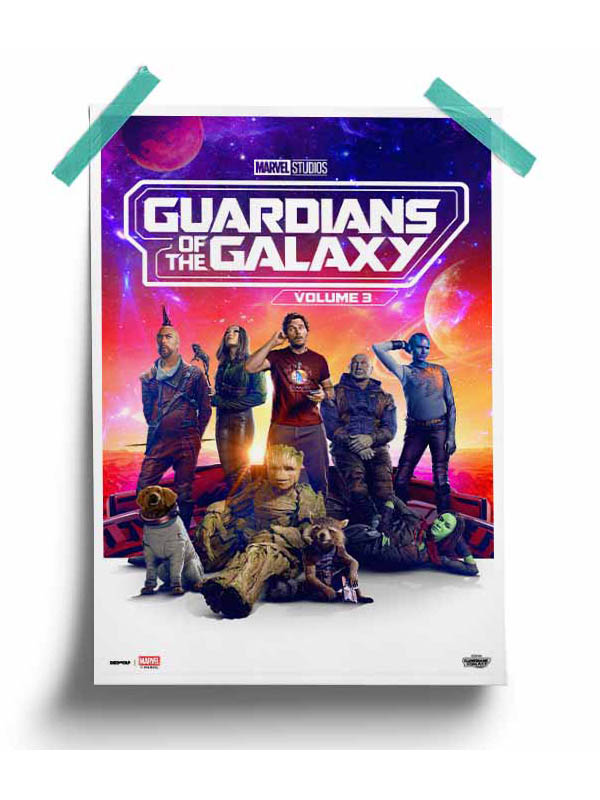 GOTG Vol.3: Movie Poster - Marvel Official Poster