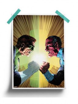 Green Lantern vs Sinestro - Green Lantern Official Poster