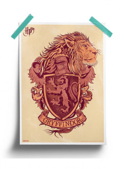 Gryffindor Pride - Harry Potter Official Poster
