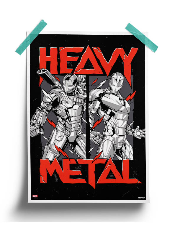 Heavy Metal - Marvel Official Poster