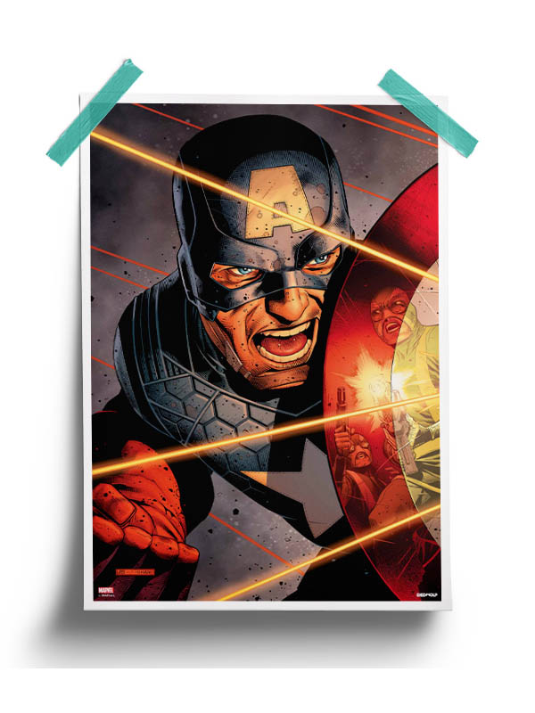 Hero At War - Marvel Official Poster