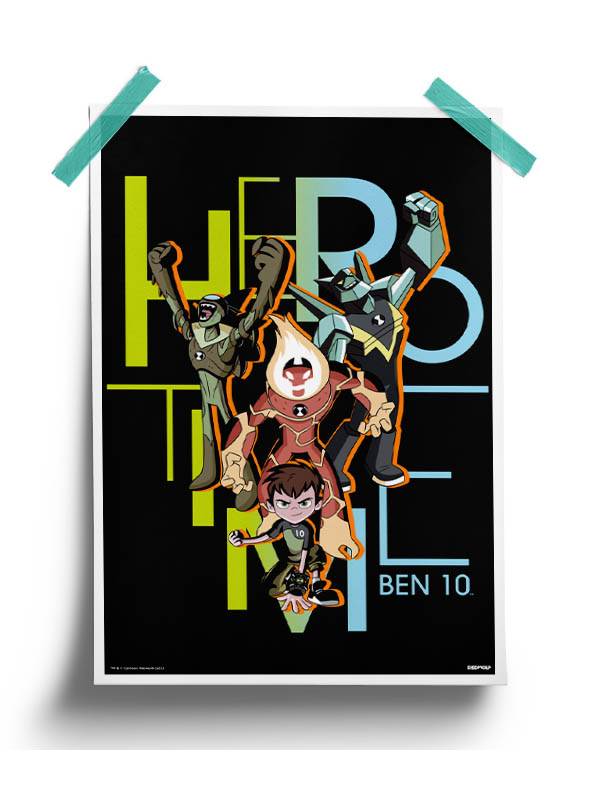 Hero Time - Ben 10 Official Poster