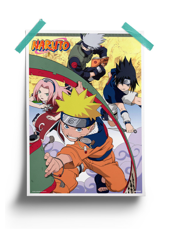 Heroes Of Hidden Leaf - Naruto Official Poster