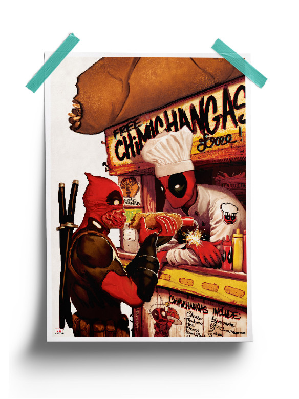 Hot Dog Food Truck - Marvel Official Poster