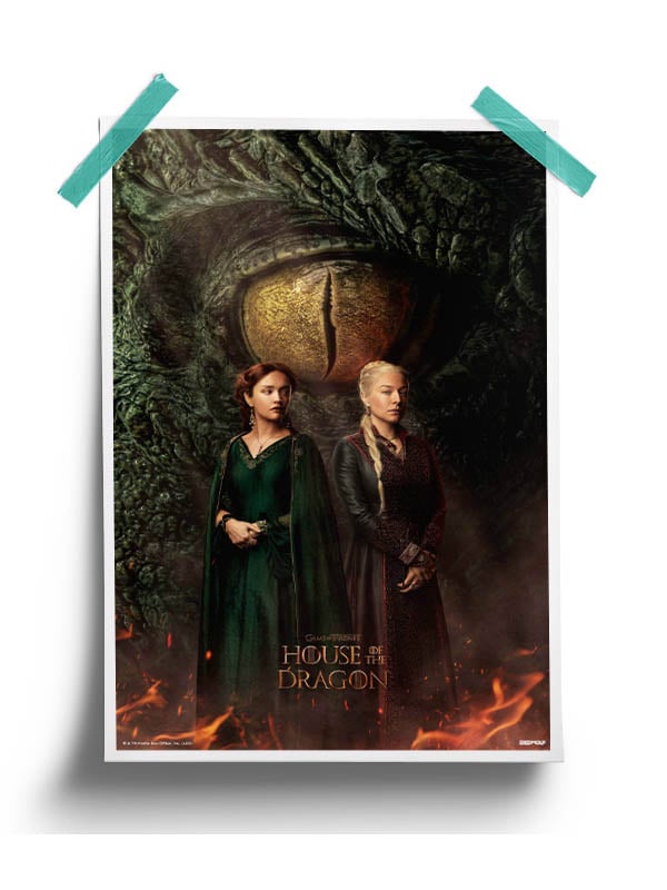 House Of The Dragon: Show Poster - House Of The Dragon Official Fridge Magnet