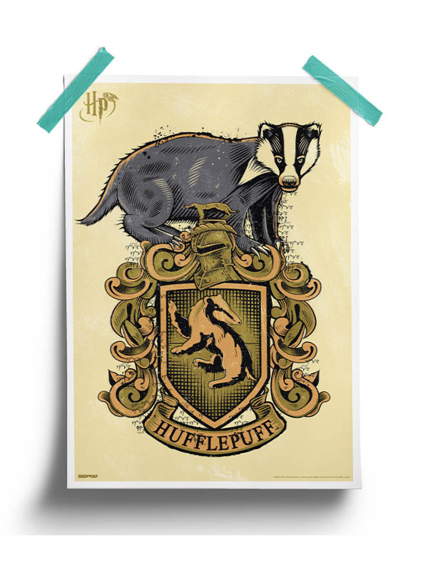 Hufflepuff Pride - Harry Potter Official Poster