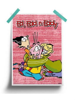 Hugs - Ed, Edd And Eddy Official Poster