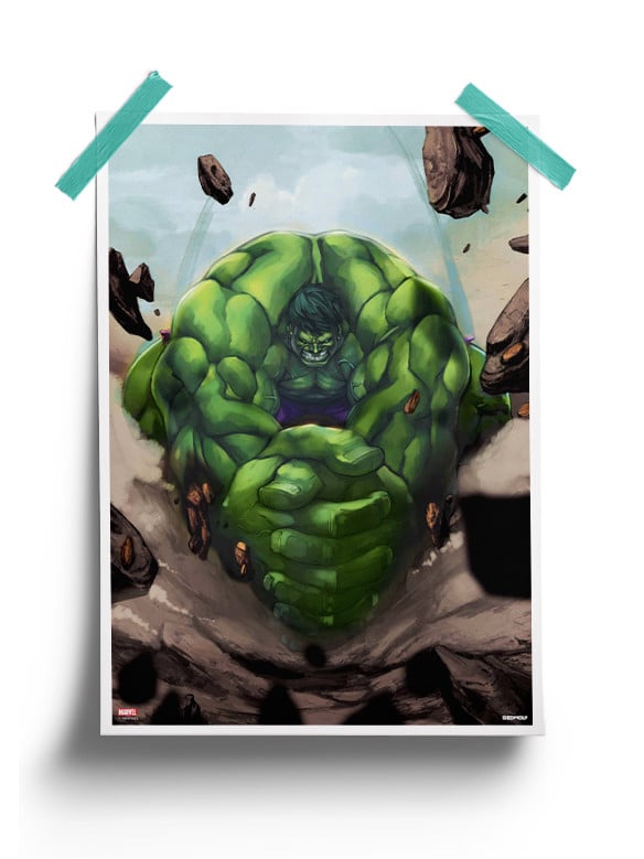 Hulk: Smash - Marvel Official Poster