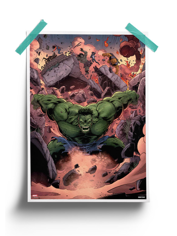 Hulk The Destroyer - Marvel Official Poster