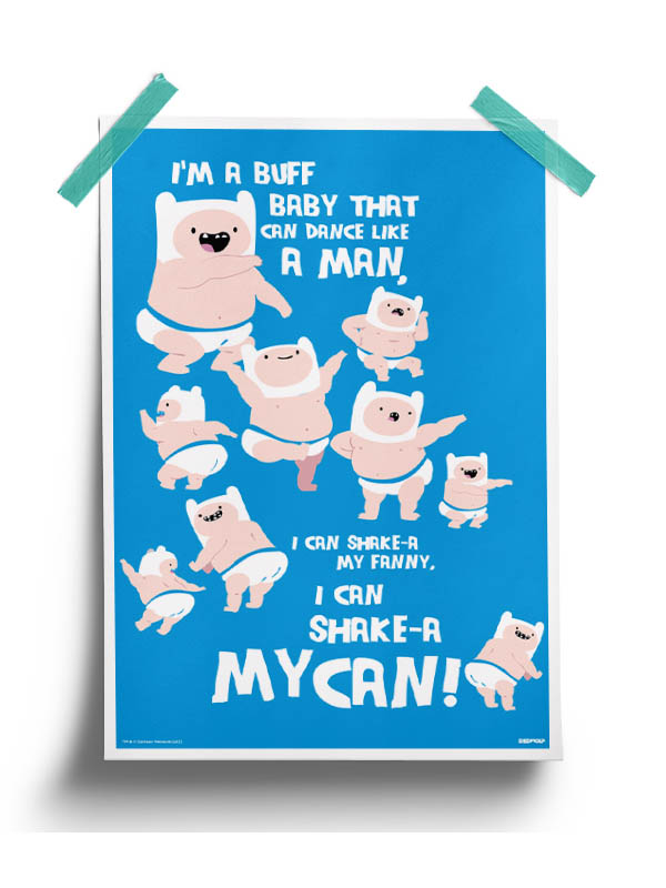 I'm A Buffy Baby - Adventure Time Official Poster