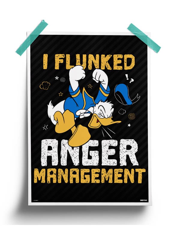 I Flunked Anger Management - Disney Official Poster