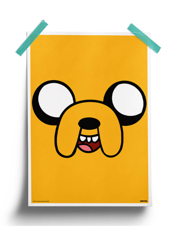 Jake Face - Adventure Time Official Poster