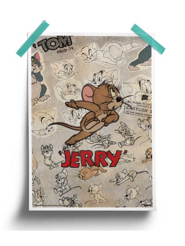 Jerry - Tom & Jerry Official Poster