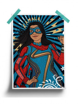 Kamala Superhero - Marvel Official Poster