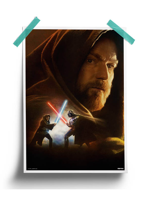 Kenobi Fight - Star Wars Official Poster