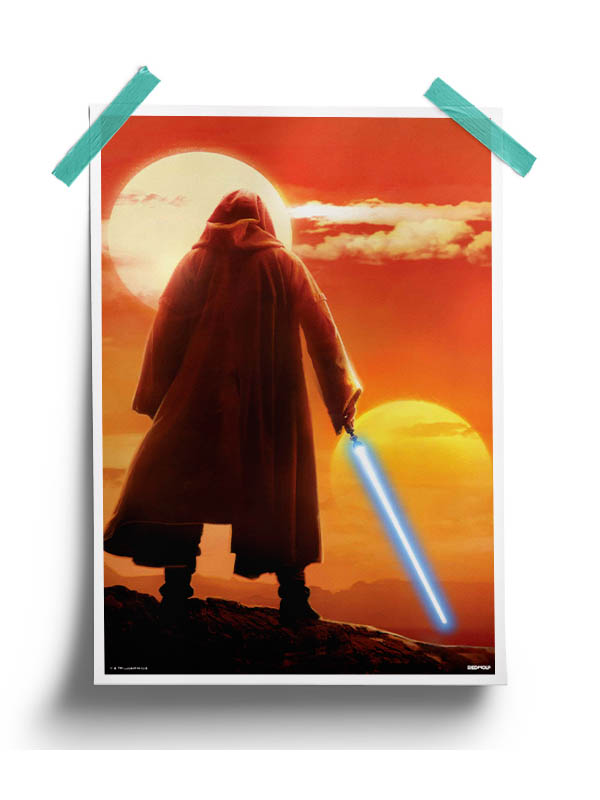 Kenobi Stance - Star Wars Official Poster
