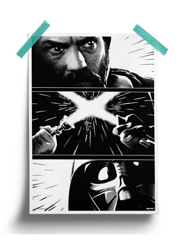 Kenobi X Vader: Face Off - Star Wars Official Poster
