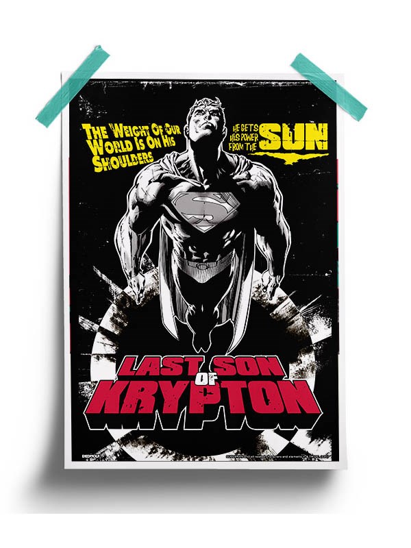 Last Son Of Krypton - Superman Official Poster