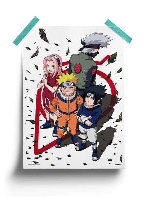 Leaf Village Legends - Naruto Official Poster