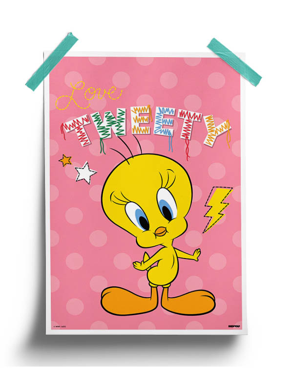 Love Tweety - Looney Tunes Official Poster