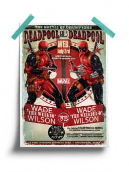 Deadpool Kills Deadpool - Marvel Official Poster