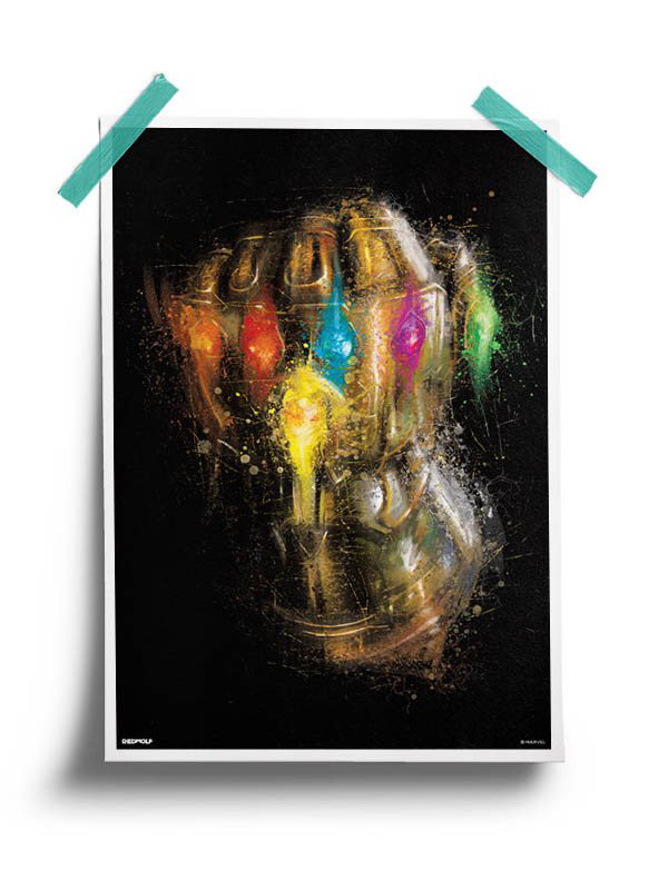 The Infinity Gauntlet - Marvel Official Poster