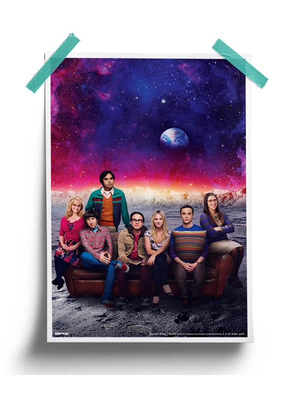 Moonlanding - The Big Bang Theory Official Poster