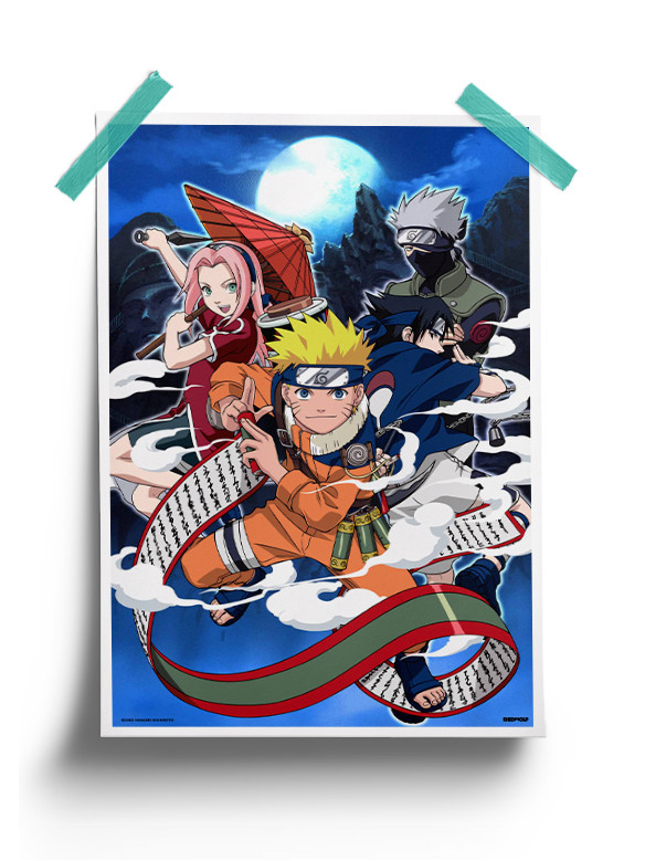 Naruto Scroll - Naruto Official Poster