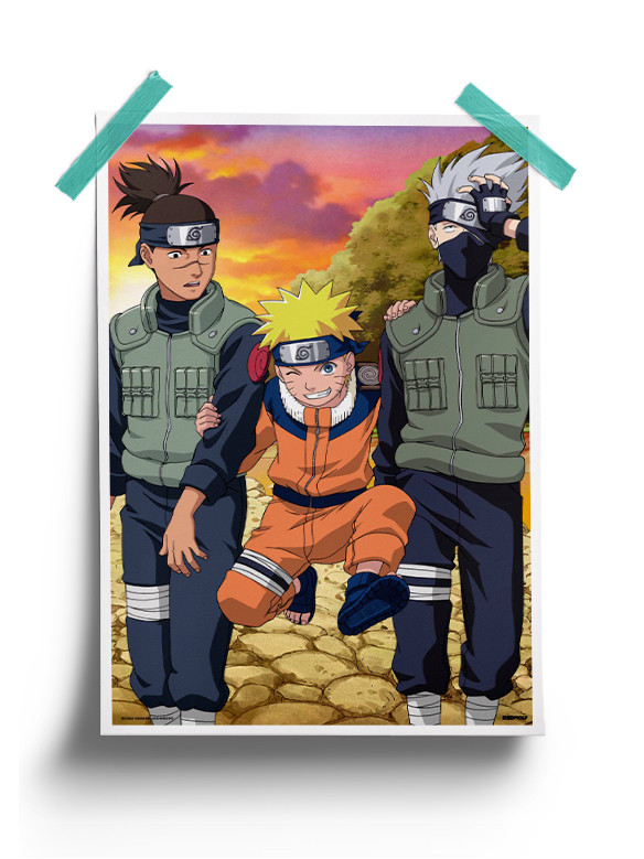 Naruto's Sensei - Naruto Official Poster