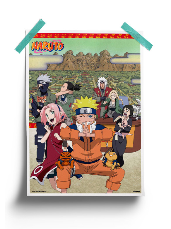 Ninjas In Training - Naruto Official Poster