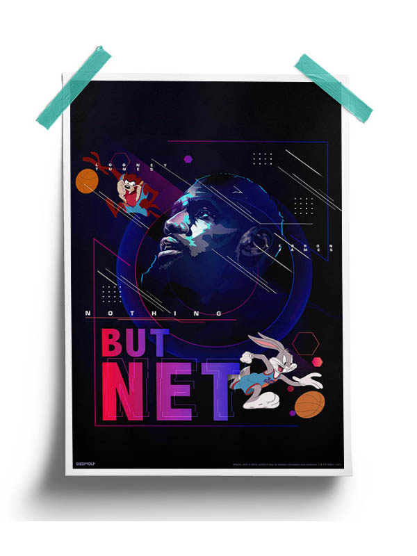 Nothing But Net - Space Jam Official Poster