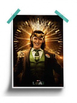 President Loki Pose -  Marvel Official Poster