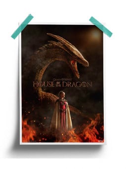 Princess Rhaenyra - House Of The Dragon Official Poster