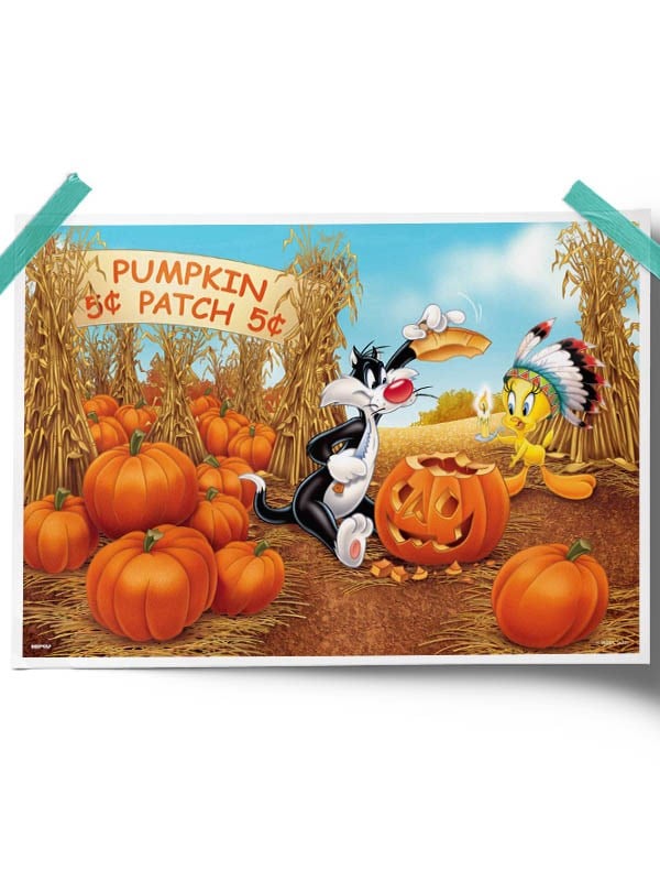 Pumpkin Patch - Looney Tunes Official Poster