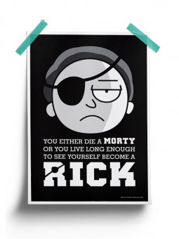Die A Morty - Rick And Morty Official Poster