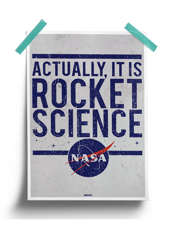 Rocket Science - NASA Official Poster