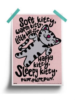 Soft Kitty - The Big Bang Theory Official Poster