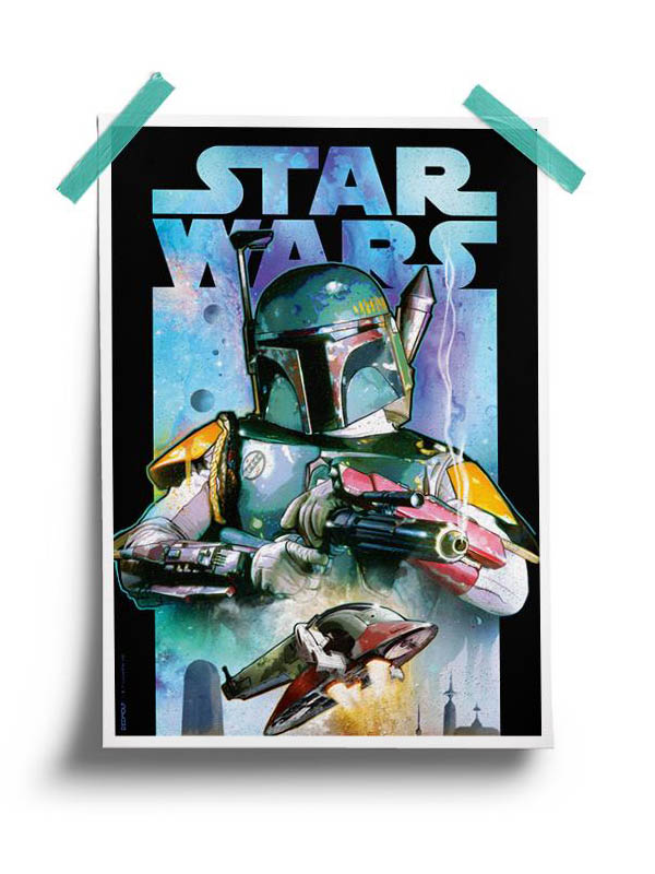 Boba Fett - Star Wars Official Poster