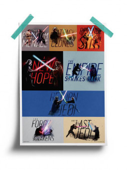 Lightsaber Duels - Star Wars Official Poster