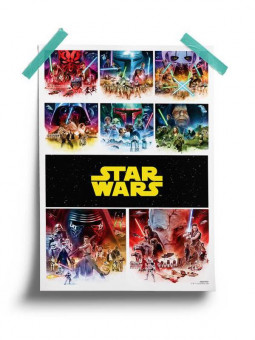 Star Wars Saga - Star Wars Official Poster