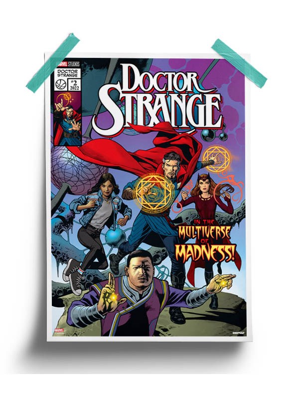 Strange Comic Cover - Marvel Official Poster