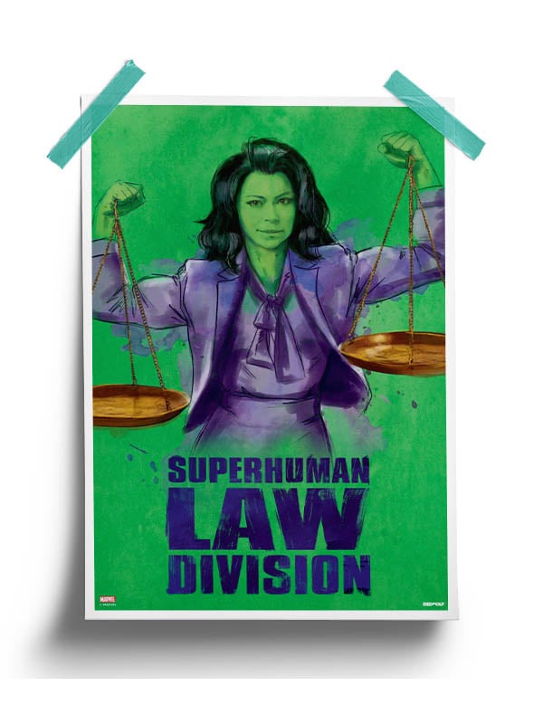 Superhuman Law Division - Marvel Official Poster