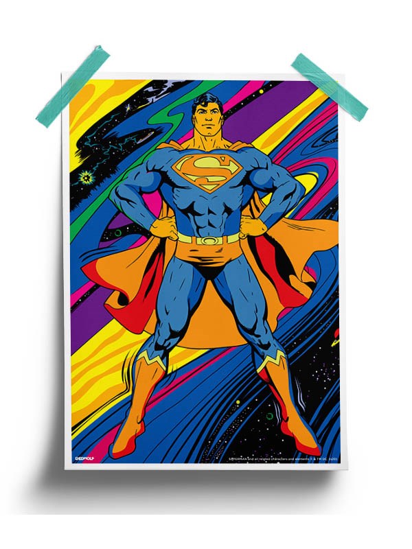 Superman: Psychedelic - Superman Official Poster