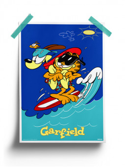 Surfin' - Garfield Official Poster