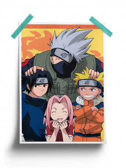 Team 7 Sensei - Naruto Official Poster