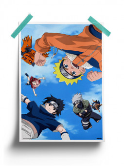 Team 7: Skyfall - Naruto Official Poster