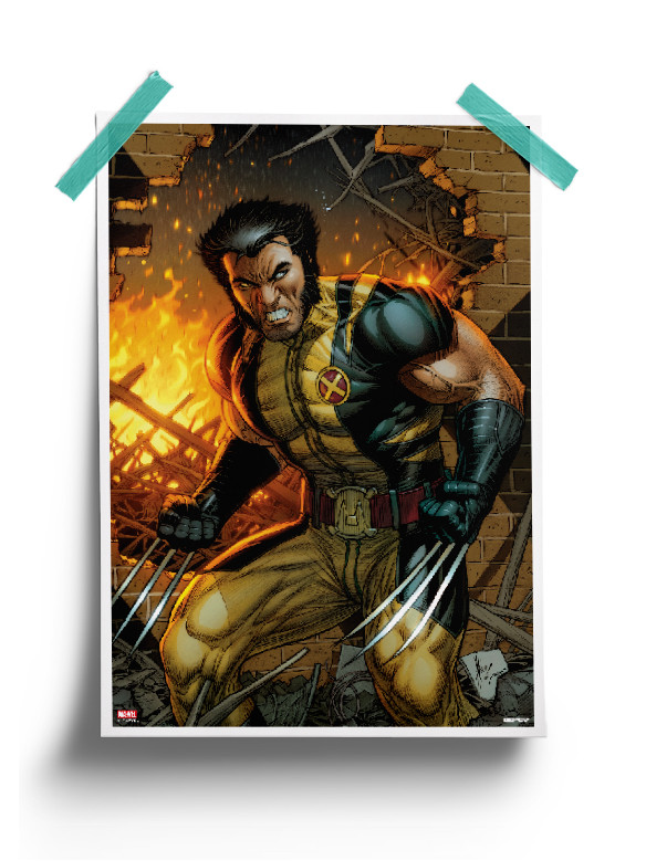 Team X Wolverine - Marvel Official Poster