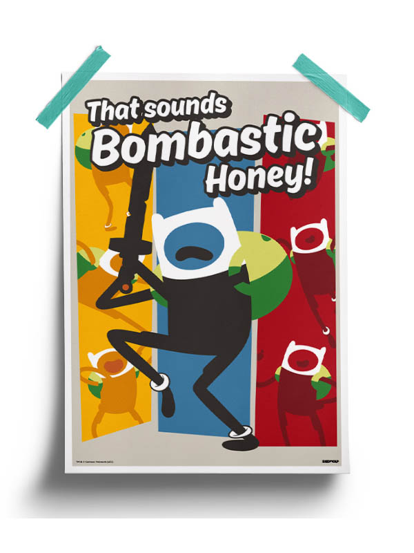 That Sounds Bombastic Honey! - Adventure Time Official Poster