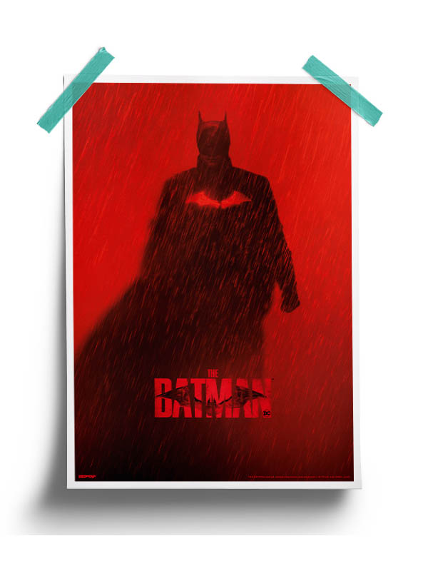 Red Rain - Batman Official Poster