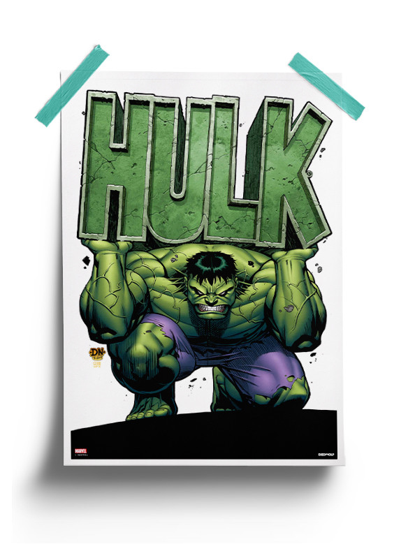 The Hulk - Marvel Official Poster